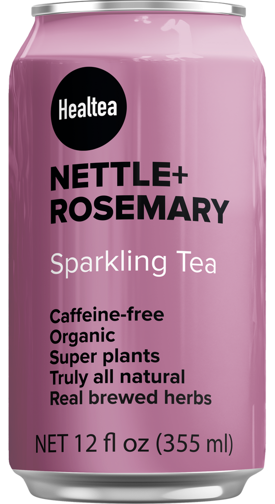 Nettle + Rosemary Sparkling Tea