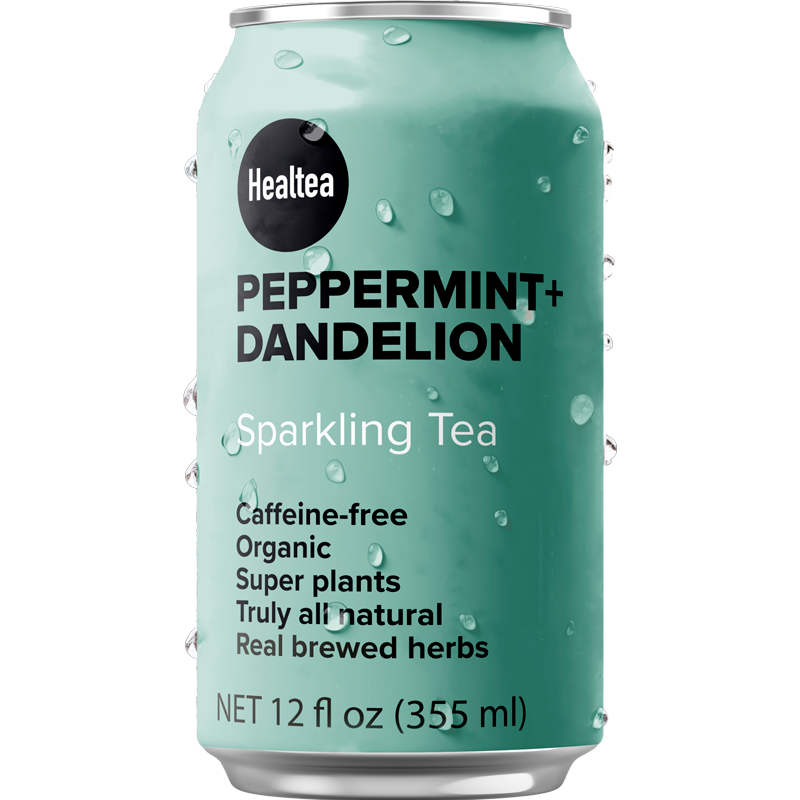 Mint + Dandelion Sparkling Tea